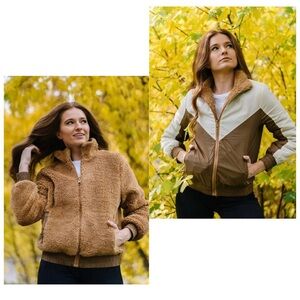 Zyia Active Reversible Teddy Jacket, Size L